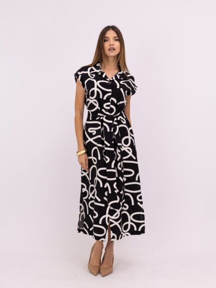 Vestido Midi Curvas Urbanas