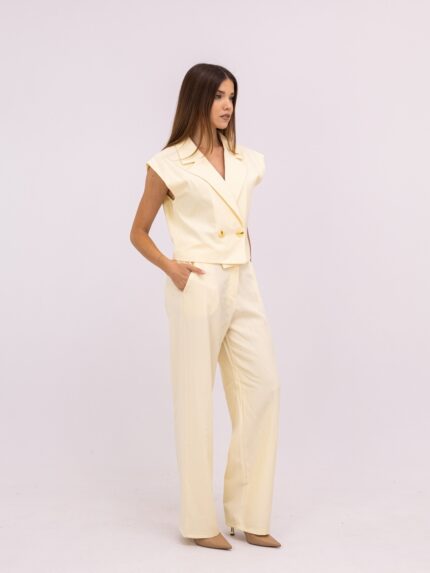 Calça de Alfaiataria Reta– O Essencial do Luxo Discreto