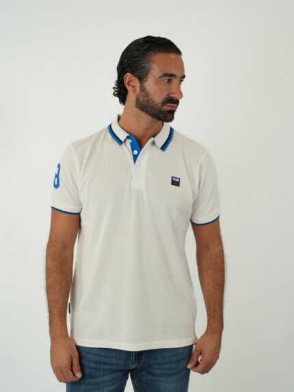 Polo Piqué Casual com Detalhes Desportivos – Disponível em 4 Cores